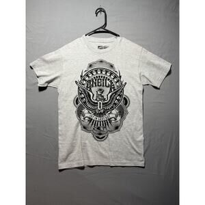 O'neill Retro Graphic Shirt Size S Small Adult Gray Tee FIRST IN LAST OUT